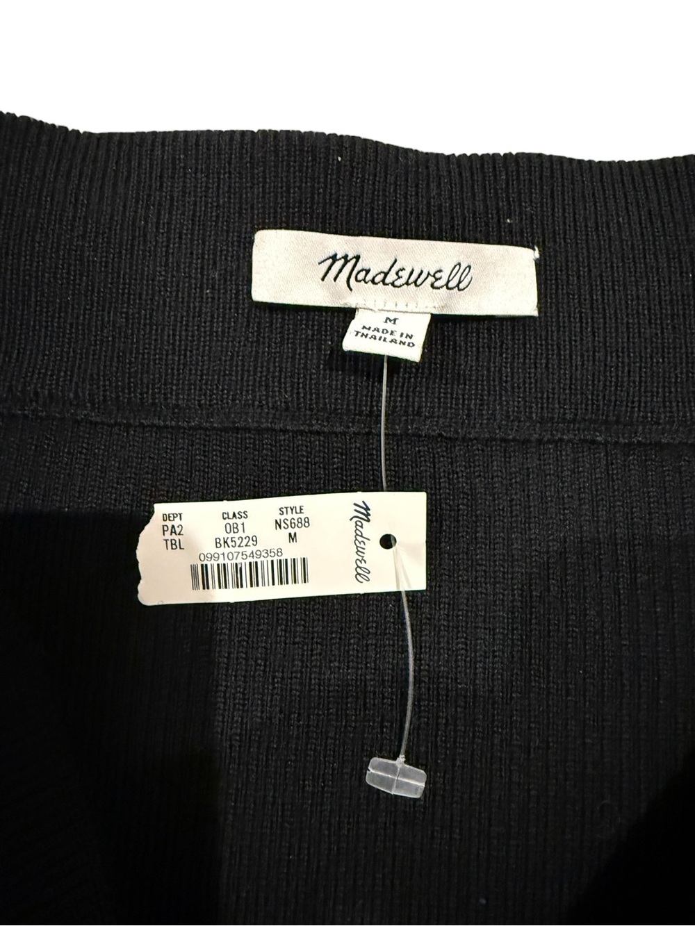 Madewell Merino Wool-Blend Maxi Skirt in Black - Picture 4 of 9